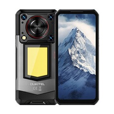 Smartphone Oukitel Smartphone WP56 6.8", 36Go 512Go, 16000mAh,108MP+32MP ,Dual SIM 5G, NFC,empreintes digitales, Lampe de Camp, Téléphone Portable -524g-Noir