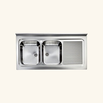 Evier Cuisine 2 Bacs Inox - Éviers Evier Cuisine 2 Bacs Inox - Éviers