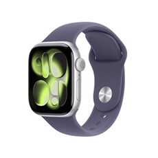 Watch Series 11 GPS 42mm Boitier en Aluminium Argent avec Bracelet Sport Brume Violette - S/M
