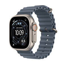 Watch Ultra 3 GPS + Cellular 49mm Boitier en Naturel avec Anchor Ocean Band