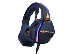 Casque gaming filaire Nebula Bleu Abyssin