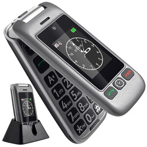 SPC Fortune 2 4G - 4G mobiele telefoon voor senioren, SOS-knop, zeer hoog belvolume (102dB), configuratie op afstand, grote toetsen, Smart Ringer en meldingen - Zwart SPC Fortune 2 4G - 4G mobiele telefoon voor senioren, SOS-knop, zeer hoog belvolume (102dB), configuratie op afstand, grote toetsen, Smart Ringer en meldingen - Zwart
