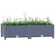 VIDAXL - Carré potager surélevé - 80x40x23 cm