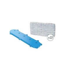 Lot de 2 lingettes pour aspirateur balai ZR009501
