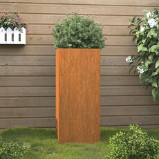 VIDAXL - Jardinière - Acier Corten - 32x29x75 cm