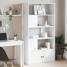 VIDAXL - Bibliothèque - Blanc - 100x36x189 cm