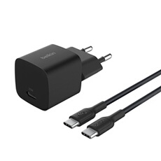 Belkin BoostCharge Chargeur secteur USB C + Câble USB C vers USB C - vue 3