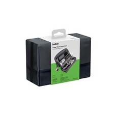 Trousse de rangement d''accessoires batterie externe chargeur cable etc avec plusieurs compartiments et - vue 3