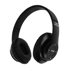 Ecouteurs Avizar Casque Audio Sans Fil Bluetooth 4.0/jack 3.5 mm micro-SD P15 Noir