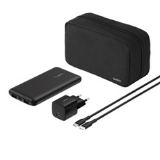 Trousse d'accessoires BoostCharge Noir