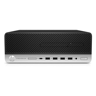 600 G5 SFF Intel® Core i5 16 Go RAM 256 Go SSD Argent et Noir Reconditionné