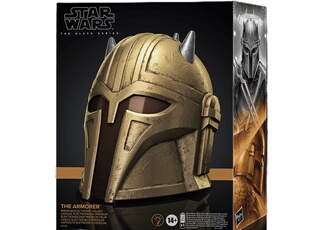 Figurine Casque électronique The Mandalorian Black Series The Armorer