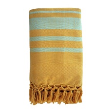 Karawan - fouta en coton biologique sunflower - 90 x 160 cm