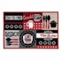 Tapis de Cuisine Digital Menu 50x120cm Rouge Tapis de Cuisine Digital Menu 50x120cm Rouge