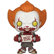 Figurine Pop Movies IT Chapter 2 Pennywise with Skateboard