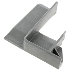Glissiere gauche de panier 41017656 - lave-vaisselle