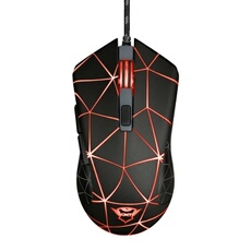 Souris Filaire Gaming GXT133 Lock Lumineuse 6 Boutons Réactifs Noir