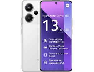 Smartphone Redmi Note 13 Pro+ 5G 6,67'' 512 Go Blanc