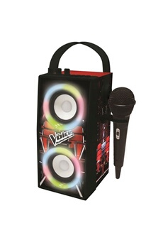 Enceinte Bluetooth® lumineuse avec micro The Voice