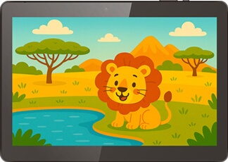 Logikids Star 10,1 Wifi 64 Go Noir