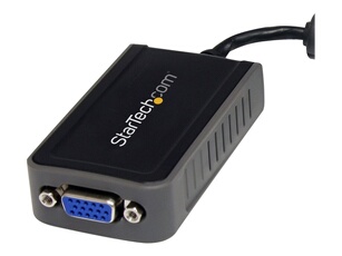 Adaptateur / Convertisseur vidéo USB 2.0 vers VGA HD15 - Carte graphique externe - Mâle / Femelle - 1440x900 - Adaptateur vidéo - Conformité TAA -