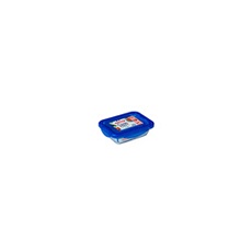 Boîte rectangle en verre avec couvercle Cook & Go 20 x 15 cm - - Transparent - Verre