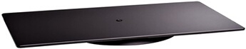 Plateau TV rotatif Rotobase Elite M noir 55 cm