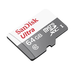 Ultra - Carte mémoire flash - 64 Go - Class 10 - microSDXC UHS-I