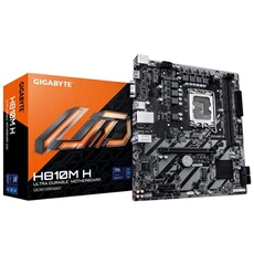 H810M H - Carte-mère - micro ATX - Socket LGA1851 - H810 Chipset - USB-C 3.2 Gen 1, USB 3.2 Gen 1 - Gigabit LAN - carte graphique embarquée (unité