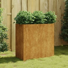 VIDAXL - Jardinière - Acier Corten - 80x40x80 cm