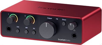 Acheter Scarlett Solo G4 Bon état - 130,99 € Scarlett Solo G4 Bon état - reconditionné disponible sur Darty