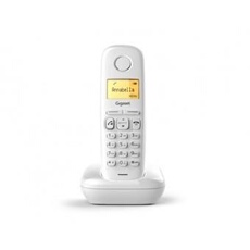 Téléphone fixe sans fil A270 blanc 80 numéros agenda / 10 tons