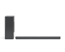 Barre de son 2.1 avec caisson de basse sans fil HDMI eARC 320 W max DTS V