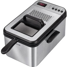 Sencor Friteuse Électrique Sfr 8200Ss 2200 W 3,2 L Inox Thermostat 190 °C
