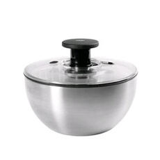 Essoreuse à salade en inox 26 cm - - Argent - Inox