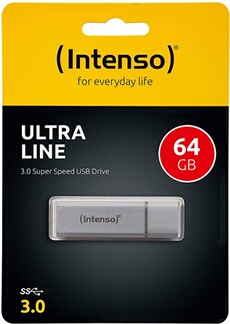 Clé USB Alu Line 64GB Argent