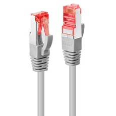 47709 RJ45 Câble réseau, câble patch CAT 6 S/FTP 15.00 m gris