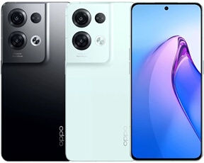 Smartphone Reno 8 Pro noir RAM 8 Go stockage 256 Go