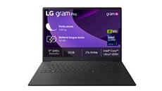 Gram Pro 17Z90TR-E.AD8BF 17” WQXGA Intel® Core™ Ultra 7 32 Go RAM 2 To SSD Noir Obsidien
