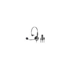 Casque audio Equip 245304 écouteur/casque Avec fil Arceau Bureau/Centre d'appels Noir