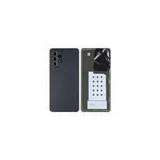 Original Cache Batterie Vitre Arrière Pulled (Grade A) Awesome Black pour Galaxy A52 5G A526/Galaxy A52 4G A525