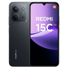 Smartphone Xiaomi Pack Redmi 15C 6,9” 5G Double nano SIM 256 Go Midnight Black + Redmi Buds 6 Play Noir