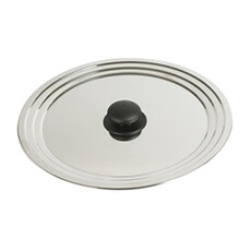 Couvercle multi deGrès universel 28/30/32 cm - - Argent - Aluminium