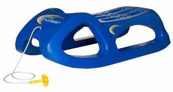 Traineau rollySnow Cruiser bleu