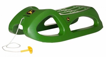 Traineau rollySnow Cruiser John Deere vert