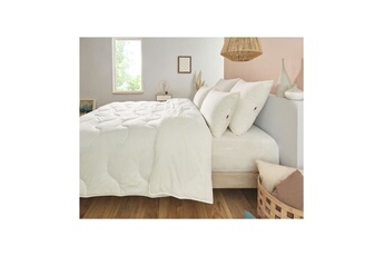 Couette 240x260 cm DODO CHAMPS DE LIN - Chaude - 450G/m² - Couette 2 personnes -Douce et Chaude -Anti-acariens Antibactériens