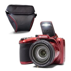 Appareil photo bridge Kodak Pixpro Astro Zoom AZ405 + Housse de Protection - Appareil Photo Numerique Bridge, Zoom X40, Grand Angle de 24 mm, 20 Megapixels, LCD 3, Video Full HD