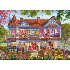 Puzzle 1000 pièces : Maison au printemps