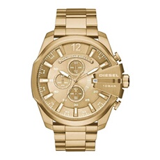 Montre Homme Mega Chief bracelet doré DZ4360