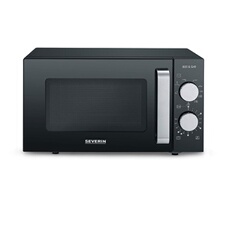 MW 7762 - Four micro-ondes grill - 20 litres - 800 Watt - noir/inox